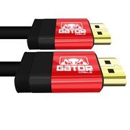 Gator Cable 75 feet Red HDMI Cable with rugged and durable aluminum metal housing High Speed V1.4 Ethernet 3D...