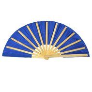 Chinese Kung Fu Tai Chi Fan Arts Dance/Practice Performance Bamboo Folding Fan (Dragon And Phoenix blue background) N8