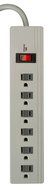 Woods 041452 6-Outlet Surge Protector with 3-Foot Cord, 750 Joules of Protection N2