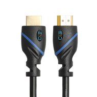 C&amp;E 5 Pack High Speed HDMI Cable with Ethernet 8 Feet, Supports 3D and Audio Return, CNE620732