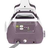 Rowenta DG8520 Perfect Steam 1800-Watt Eco Energy Steam Iron Station Stainless Steel Soleplate, 400-Hole, Purple N2