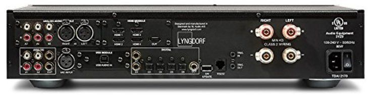 LYNGDORF TDAI-2170 Integrated Amp with Room Correction/ HDMI/ USB inputs 100-240v