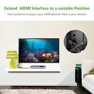 HDMI Extension Cable, Ugreen HDMI Male to Female Extension Cable Gold Plated Supports 1080P and 3D for Blu Ray...