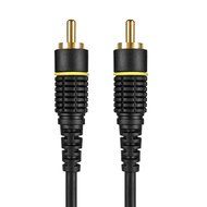 Subwoofer S/PDIF Audio Digital Coaxial RCA Composite Video Cable (3 Feet) - Gold Plated Dual Shielded RCA to RCA... N4