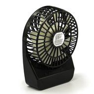 Innobay&reg; Mini Handy Portable Rechargeable Fan Operated by Built-in Lithium Battery, 7 blades, 4 Speeds of Air... N42