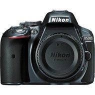 Nikon D5300 24.2 MP CMOS Digital SLR Camera with Built-in Wi-Fi and GPS Body Only (Grey) International Version...