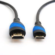 KabelDirekt (6 feet) Mini HDMI to HDMI Cable (1080p 4K 3D High Speed with Ethernet ARC) - FLEX Series N3