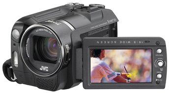 JVC Everio GZMG555 5MP 30GB Hard Disk Drive Camcorder with 10x Optical Zoom (Includes Docking Station) (Discontinued...