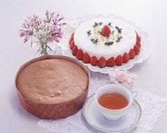 Parukinzoku Beikuritchi Paper decoration cake baked type 19cm 5 pieces D-1902