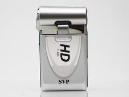 SVP T400-Silver 1280x720p True HD Camcorder with 2.4 LCD (SVP 16GB SDHC Memory Card Included)&quot; N3