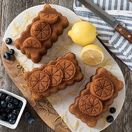 Nordic Ware Lemon Trio Loaf Pan