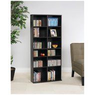 Atlantic 38435719 Oskar Media Cabinet for 464 CD or 228 DVD, Espresso