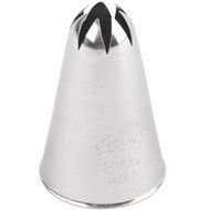 Ateco # 845 - Closed Star Pastry Tip .44&#039;&#039; Opening Diameter- Stainless Steel