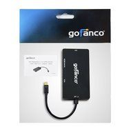 gofanco [5-pack] Gold Plated 6 Feet Mini DisplayPort to DVI Adapter Cable (Black) - Thunderbolt 2 Compatible for... N25