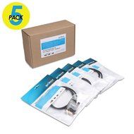 gofanco [5-pack] Gold Plated 6 Feet Mini DisplayPort to DVI Adapter Cable (Black) - Thunderbolt 2 Compatible for... N28