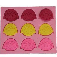 Longzang Chibi Maruko Art Deco Silicone Mold Sugar Craft DIY Gumpaste Cake Decorating Clay Pink