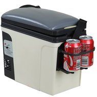 SMAD 6L Mini Fridge Cooler and Warmer for Home ,Office, Car or Boat