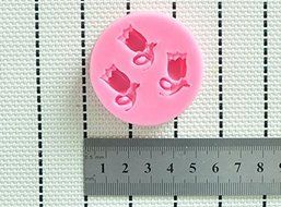 MathildaBaking Collection - Lovely Tulip Flowers Mold Wedding Decor Theme Birthday Party Molding Silicone Fondant... N3