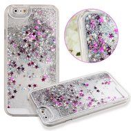 iPhone 7 Case, PHEZEN Christmas Tree Santa Claus Design Cool Quicksand Moving Stars Bling Glitter Floating Dynamic... N10
