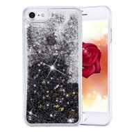 iPhone 7 Case, PHEZEN Christmas Tree Santa Claus Design Cool Quicksand Moving Stars Bling Glitter Floating Dynamic... N11