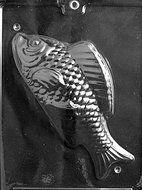 Cybrtrayd N031A 3D Large Dessert Fish (Side 1 ONLY) Chocolate Candy Mold with Exclusive Cybrtrayd Copyrighted...