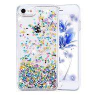 iPhone 7 Case, PHEZEN Christmas Tree Santa Claus Design Cool Quicksand Moving Stars Bling Glitter Floating Dynamic... N16