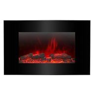 AKDY 36" Tempered Glass Wall Mount 2 Settings LED Backlights 1500W Electric Fireplace Stove w/ Remote Control... N3