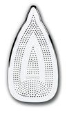Rowenta DG8520 Perfect Steam 1800-Watt Eco Energy Steam Iron Station Stainless Steel Soleplate, 400-Hole, Purple N4