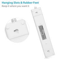 BESTEK 3 Universal Outlets Surge Protector Power Strip with 5.2A 4 USB Charging Ports N3