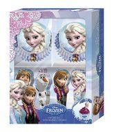 Kit 60&nbsp;baking Cups For Cupcakes And Decorations Snow Queen