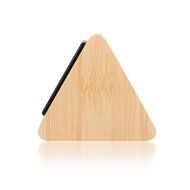 GEARONIC TM Modern Triangle Wood LED Wooden Alarm Digital Desk Clock Thermometer Classical Timer Calendar Updated... N23