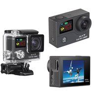 2.0'TFT LCD+0.95'OLED Status Dual Screen Full HD 1080p 12MP WIFI Sport Camera 170&deg;Wide-angle Glass Lens Waterproof...