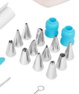 Internet&rsquo;s Best Stainless Steel Cupcake Decorating Tips Set | 12 Decorating Tips | Icing Frosting Dessert Cupcake... N7