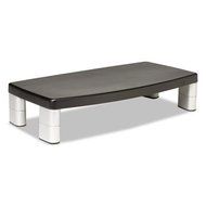 Mmm C-3M Extra-Wide Adjustable Monitor Stand Riser ,Adj Monitr ,Bk (Pack Of 3 N2