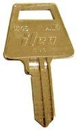 KABA ILCO A1045 Key American LOCK 6 Pin Am3 - U005848 by Kaba Ilco