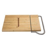 Cathy's Concepts Personalized Bamboo Cheese Slicer, Letter A N51