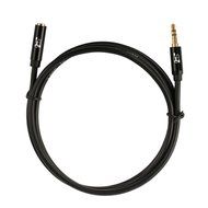 Super HD 3.5mm Aux Stereo Audio Extension Cable Slim Male to Female Type 24K Gold Plated Step Down Design Metal... N15