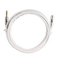 Super HD 3.5mm Aux Stereo Audio Extension Cable Slim Male to Female Type 24K Gold Plated Step Down Design Metal... N19