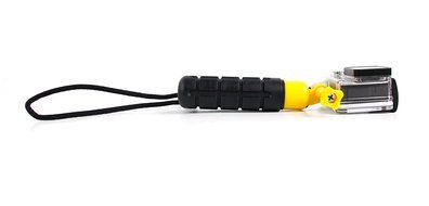 DURAGADGET Limited Edition, Waterproof Hand Grip Pole / Monopod with Wrist Strap in Black &amp; Yellow - Compatible... N46