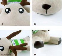 COMFIT Cute Fawn Deer Doll Car Deodorant Bamboo Charcoal Bag Purify Auto Air Freshener N3
