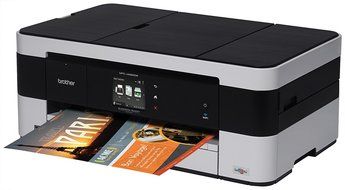 Brother Printer MFCJ4420DW Wireless Color Inkjet All-In-One with Scanner, Copier and Fax Printer, Amazon Dash...
