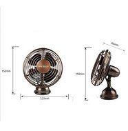 Shihua Compact USB Powered Desk Mini Fan Bronze Copper Desktop Fan N5