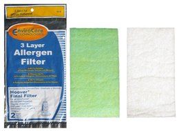 Hoover Upright Windtunnel 3 Layer Exhaust Filter 2 PK 38766011,40110004 # 914