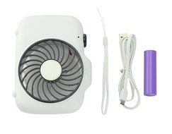 Touchshop Portable Mini USB Camera Shape Hand-Hold Fan by Rechargeable 18650 Battery/USB Infinitely Variable Speeds... N7