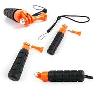 DURAGADGET Limited Edition, Waterproof Hand Grip Pole / Monopod with Wrist Strap in Black &amp; Yellow - Compatible... N66