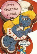Wilton Smurfette Birthday / Playing Tennis / Christmas Holiday / Valentine Love / Cake Pan (502-4017, 1983) Wallace... N2