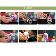 Ultrasonic Humidifier with Aroma Diffuser Essential Oils for Car By Safiaz (Purple) N3