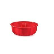 Fuller Brush Silicone Fluted Tube Cake Pan, 10.25x3.5 Inches