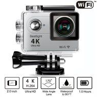 Bestlight sport Action Camera 12MP 4K 60fps WIFI 2-Inch LCD Display 170&deg; Wide Angle Full HD Lens,98FT/30m Waterproof... N7