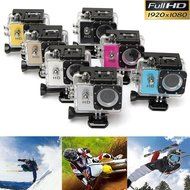 BONUS Blue Full HD Sport Action Camera (like Go Pro) 1080P 30fps 12MP with BONUS 8gb micro sd card